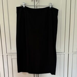 Chico's Classic Black Pencil Skirt